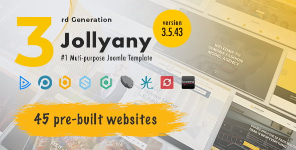 Jollyany | Multi-Purpose Joomla 5 Template