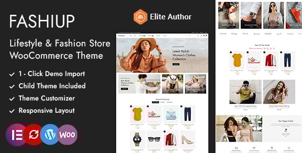 Fashiup - Fashion Apparel Store WordPress WooCommerce Theme