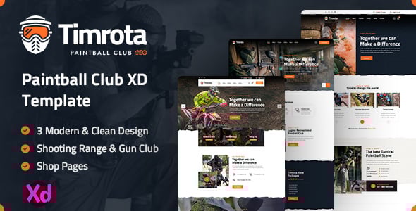 Timrota - Paintball Club XD Template