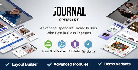 Journal - Advanced Opencart Theme Builder