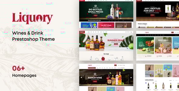 Leo Liquory - Wines & Drink Prestashop Theme