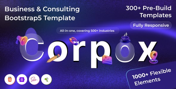 Corpox - Business Consulting HTML Template