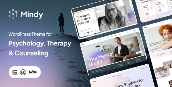 Mindy – Therapy & Counseling WordPress Theme