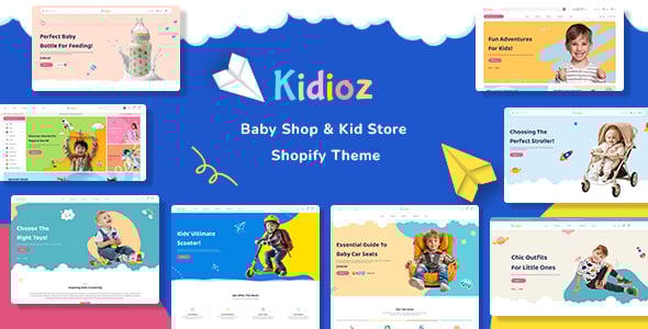 Kidioz - Baby Shop & Kid Store Shopify Theme