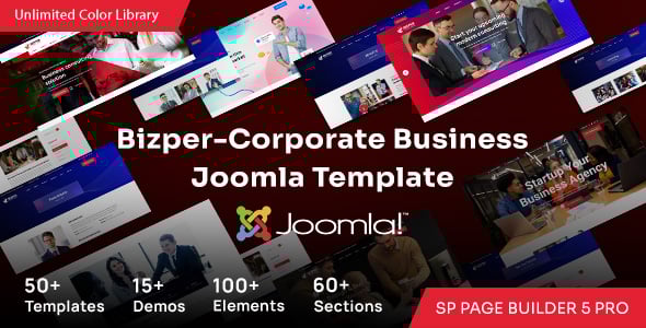 Bizper - Joomla 5 Business Consulting Template