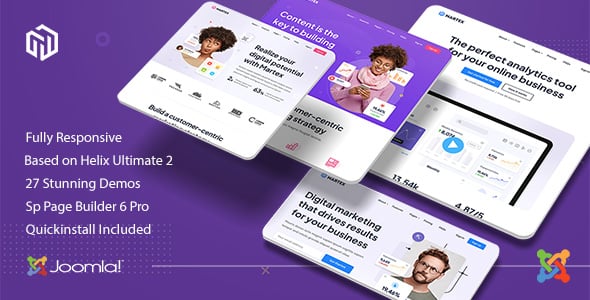 Martex - Software, SaaS & Startup Joomla Template