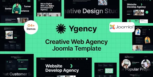 Ygency - Web Design Agency Joomla 5 Template