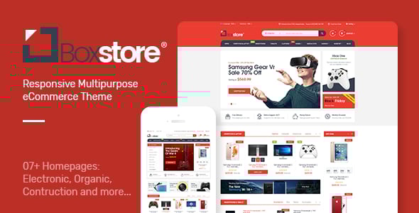 BoxStore - Multipurpose Magento Theme