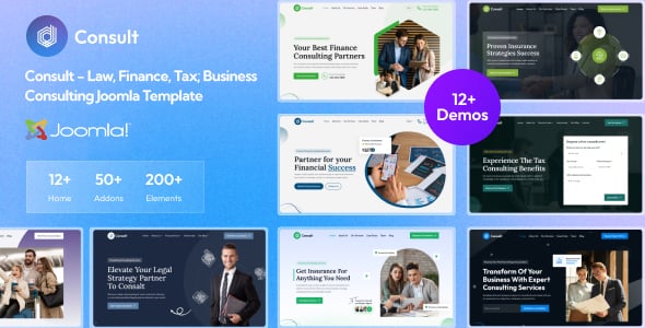 Consult - Law, Finance, Tax, Business Consulting Joomla Template