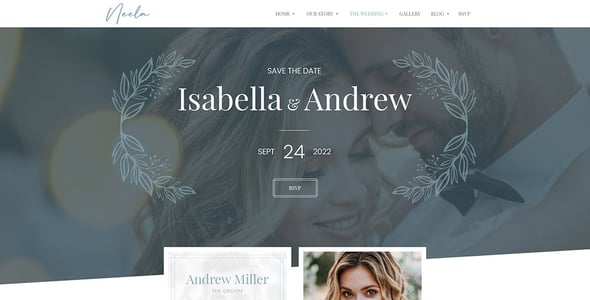 Neela - One-Page/Multi-page Wedding HTML5 Template