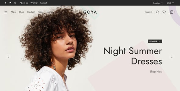 Goya - Modern WooCommerce Theme
