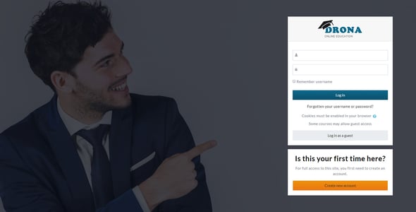 Drona - Multipurpose Moodle Theme