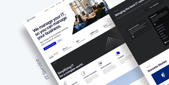 Tecnologia - IT SAAS Software Technology WordPress Theme