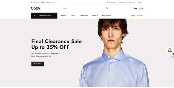 Cozy - Advanced OpenCart Multipurpose Responsive Theme