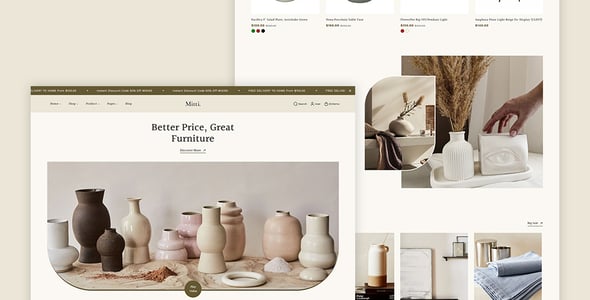 Mitti - High-Converting Home Decor & Crafts Shopify Theme