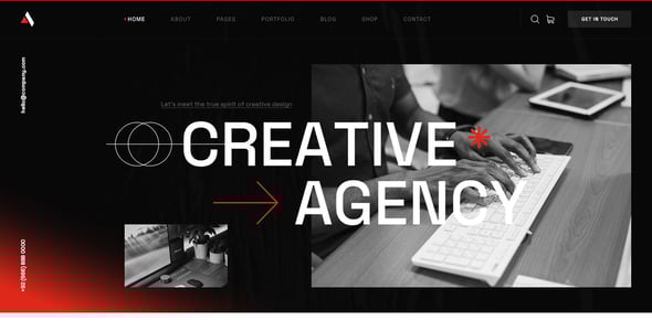 Aspro - Creative Design Agency PSD Template