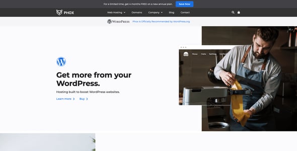 Phox - Hosting WordPress & WHMCS Theme