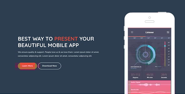 Layer - Responsive App Landing Page HTML Template