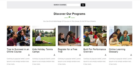Academic - Responsive Moodle Theme