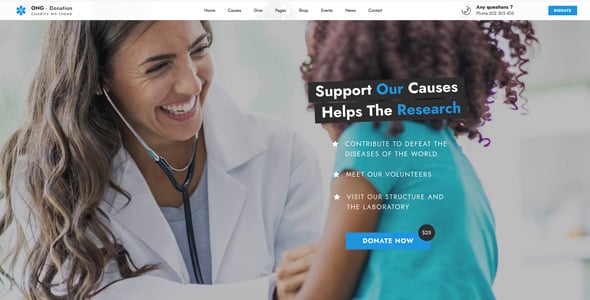 Ngo - Charity Donation WordPress