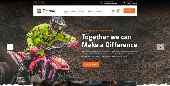 Timrota - Paintball Club XD Template