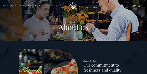 Sizlo – Restaurant Elementor WordPress Theme