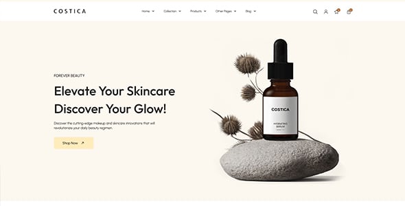 Costica - Beauty & Cosmetics Shopify Theme