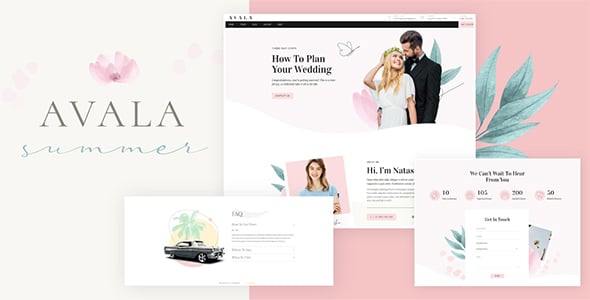 Avala - Wedding & Event WordPress Theme