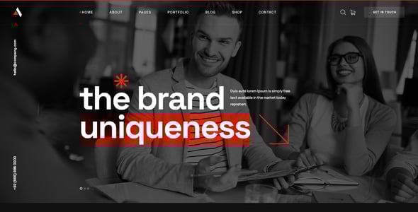 Aspro - Creative Design Agency PSD Template