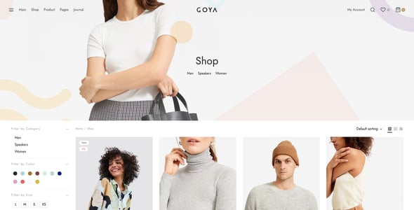 Goya - Modern WooCommerce Theme