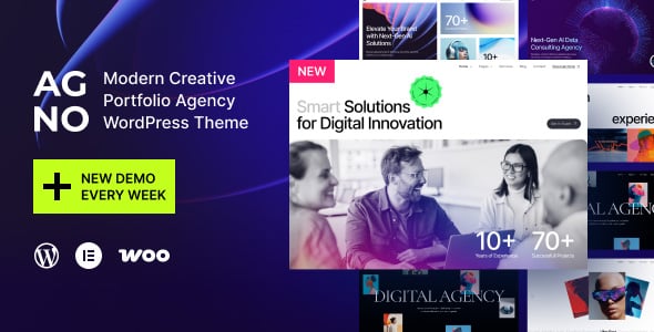 Agno – Creative Portfolio Agency WordPress Theme