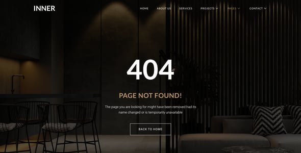 Inner – Interior Design & Architecture Template Kit