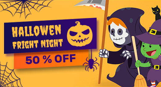 Halloween Fright Night 50% OFF