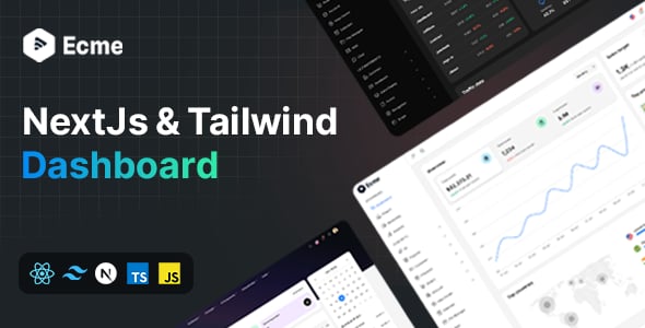 Ecme - Next.js Tailwind Admin Template (Next 15 & App Router)