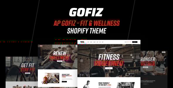 Ap GoFiz - Fit & Wellness Shopify Theme