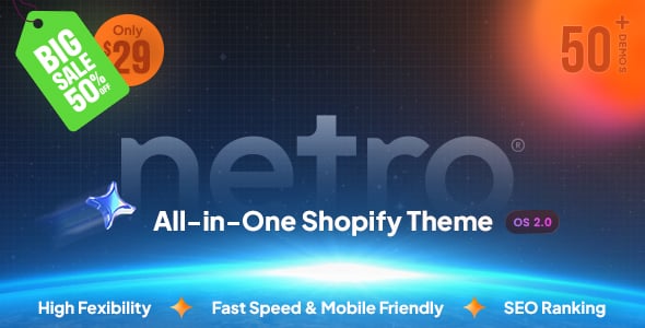 Netro - All In One Shopify Theme OS 2.0