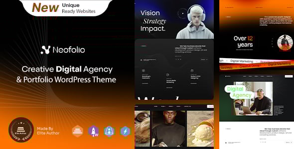 Neofolio - Creative Portfolio & Digital Agency WordPress Theme
