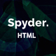 Spyder - One Page Multipurpose HTML Template - ThemeForest Item for Sale