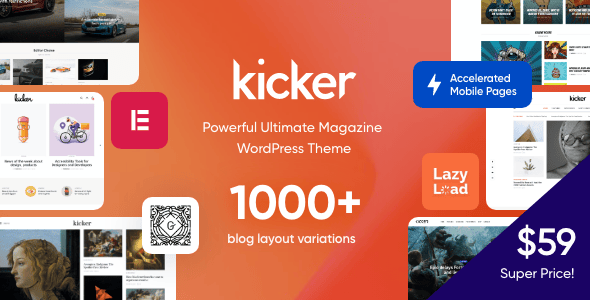 Kicker - Blog Magazine Theme