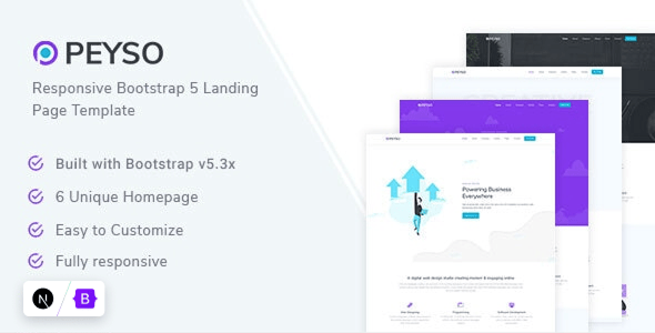 Peyso- Nextjs 15 Landing Page Template