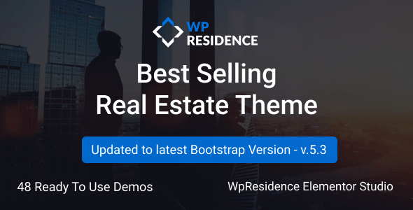 Residence Real Estate WordPress Theme