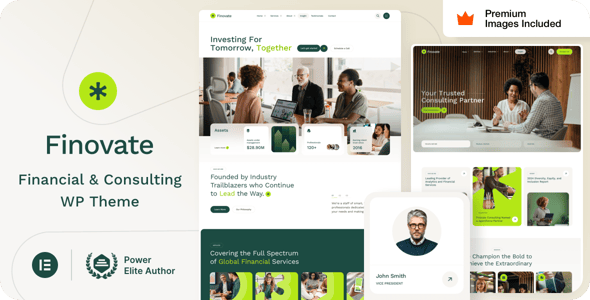 Finovate – Financial Advisors & Business Consulting WordPress Theme