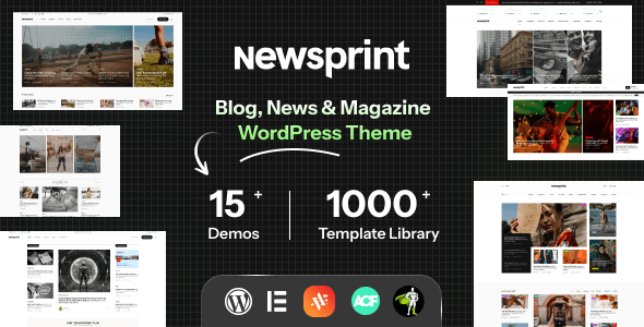 NewsPrint | News Magazine Blog WordPress Theme