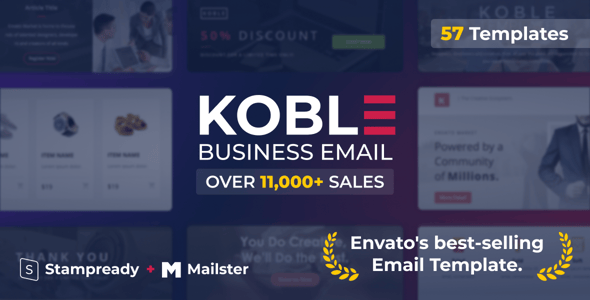 Koble | Business Email Template Sets