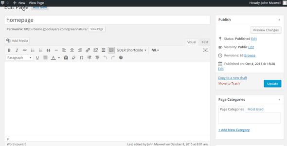 Green Nature - Environmental / Nonprofit WordPress