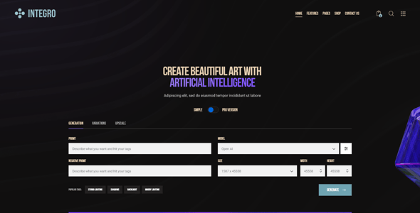 Integro — IT Solutions & Web Agency WordPress Theme
