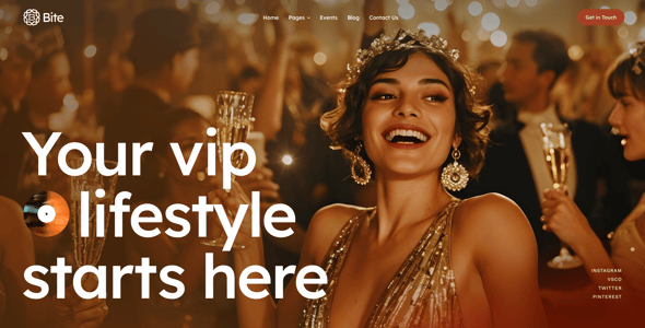 Bite — Catering, Wedding & Party WordPress Theme
