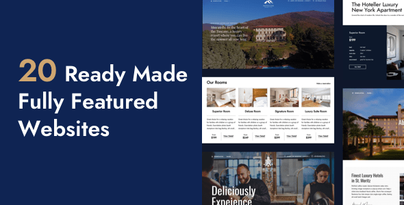 Hoteller Booking WordPress