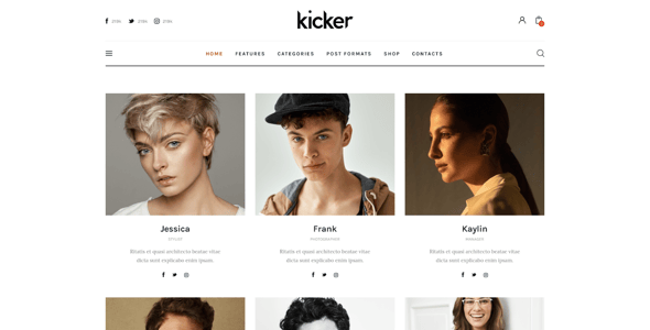 Kicker - Blog Magazine Theme