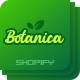 Botanica - Fresh Food & Drinks Shopify Theme - ThemeForest Item for Sale